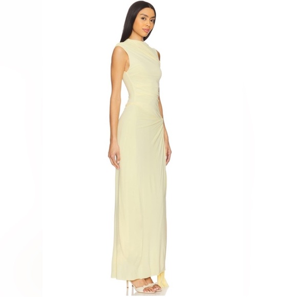 NWT Bec + Bridge Greta Twist Maxi Dress - Butter - Picture 4 of 4